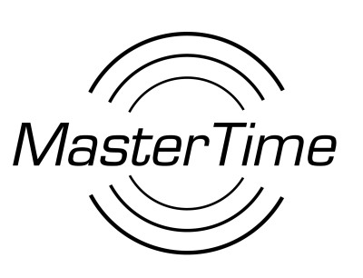 MasterTime Herren-Funkuhr Basic, weiß - MTGA-10294-12L