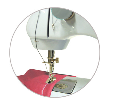 Machine à coudre Sew Whiz® avec adaptateur secteur