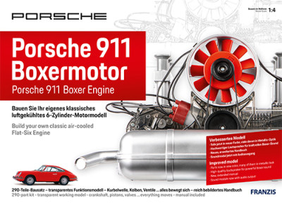 Bausatz Klassisches Porsche-911-Motormodell im Maßstab 1:4