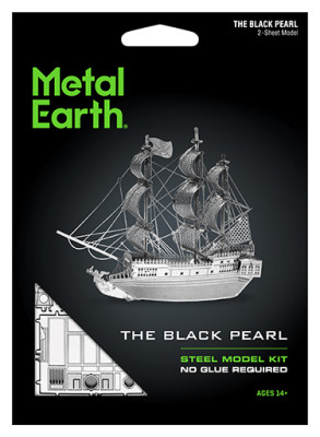 METAL EARTH 3D-Bausatz Black Pearl