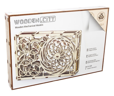 WOODEN CITY Kinetic Picture, 85 Bauteile