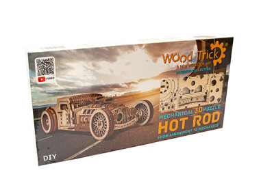 WOOD TRICK Hot Rod, 280 Bauteile