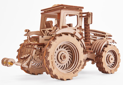 WOOD TRICK Traktor, 401 Bauteile