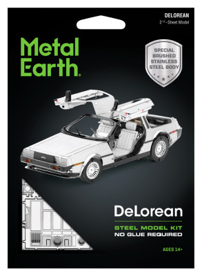 METAL EARTH 3D-Bausatz Delorean