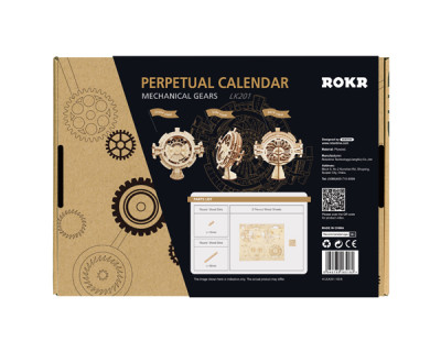 ROKR 3D-Bausatz Ewiger Kalender