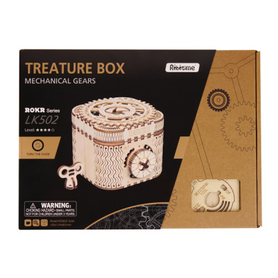 ROKR Kit 3D Boîte à trésor Treasure Box