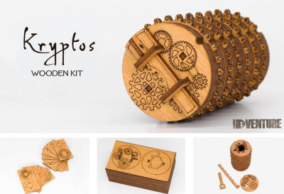 Kit Cryptos - Cryptex - Le coffre-fort transportable