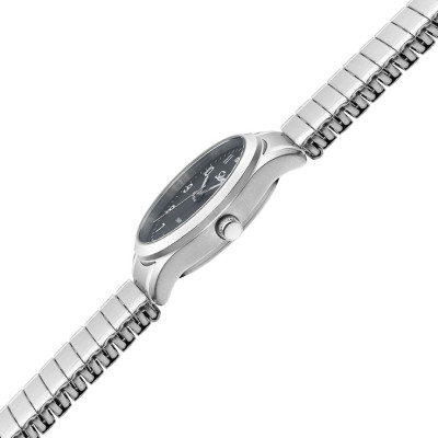 SELVA montre-bracelet à quartz avec cordon de serrage cadran noir Ø 27mm