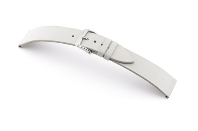 SELVA bracelet en cuir pour changer facilement 20mm blanc sans couture - MADE IN GERMANY