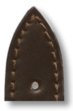 Bracelet en cuir Michigan 24 mm moka