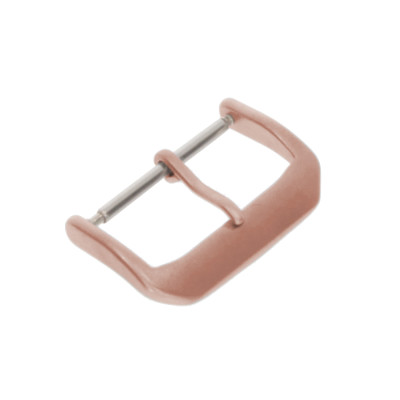 Pin buckle suitable for Apple Watch bracelets, gold-aluminum (rosegold), 20mm