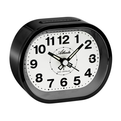 Atlanta 1867/7 radio controlled alarm clock black