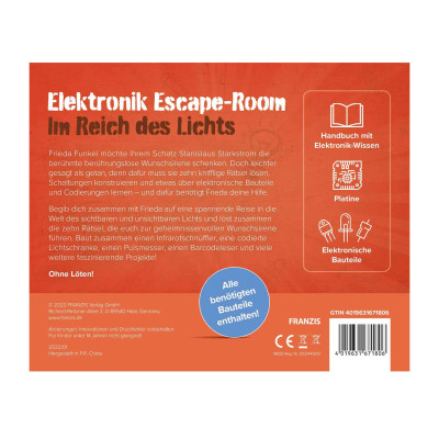 Franzis: Elektronik Escape Room - im Reich des Lichts