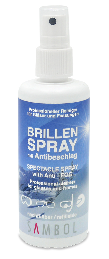 Spray pour lunettes avec formule anti-buée, 100 ml chez Selva Suisse