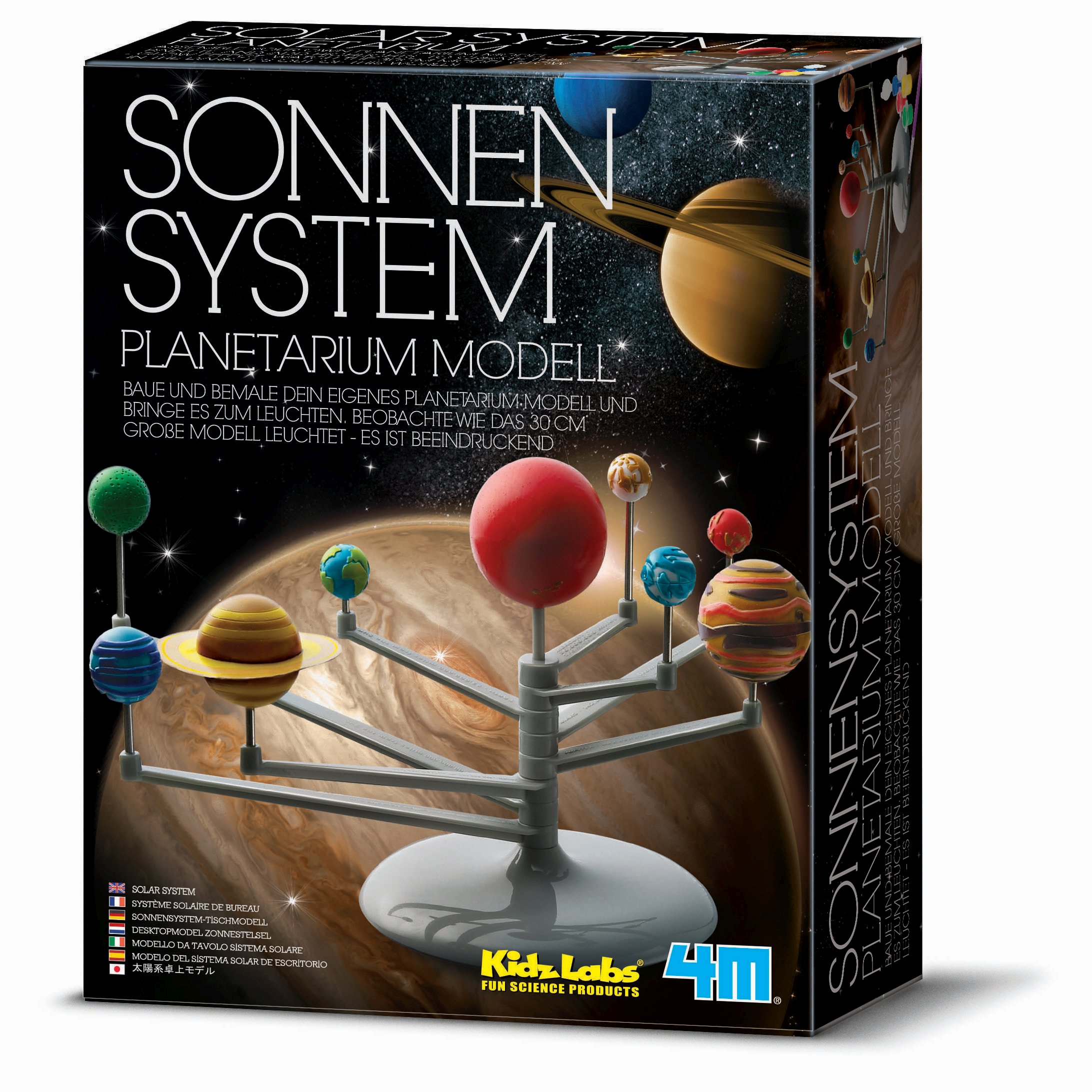 3D Planetarium Sonnensystem Modell Saturnring Wissenschaft Geschenk Xmas Gift 