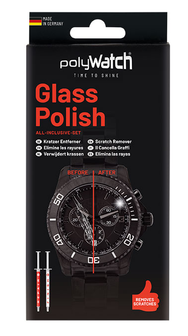 PolyWatch Glass Polish, polissage pour verre de montres, Smartphones,  voitures, etc chez Selva Suisse